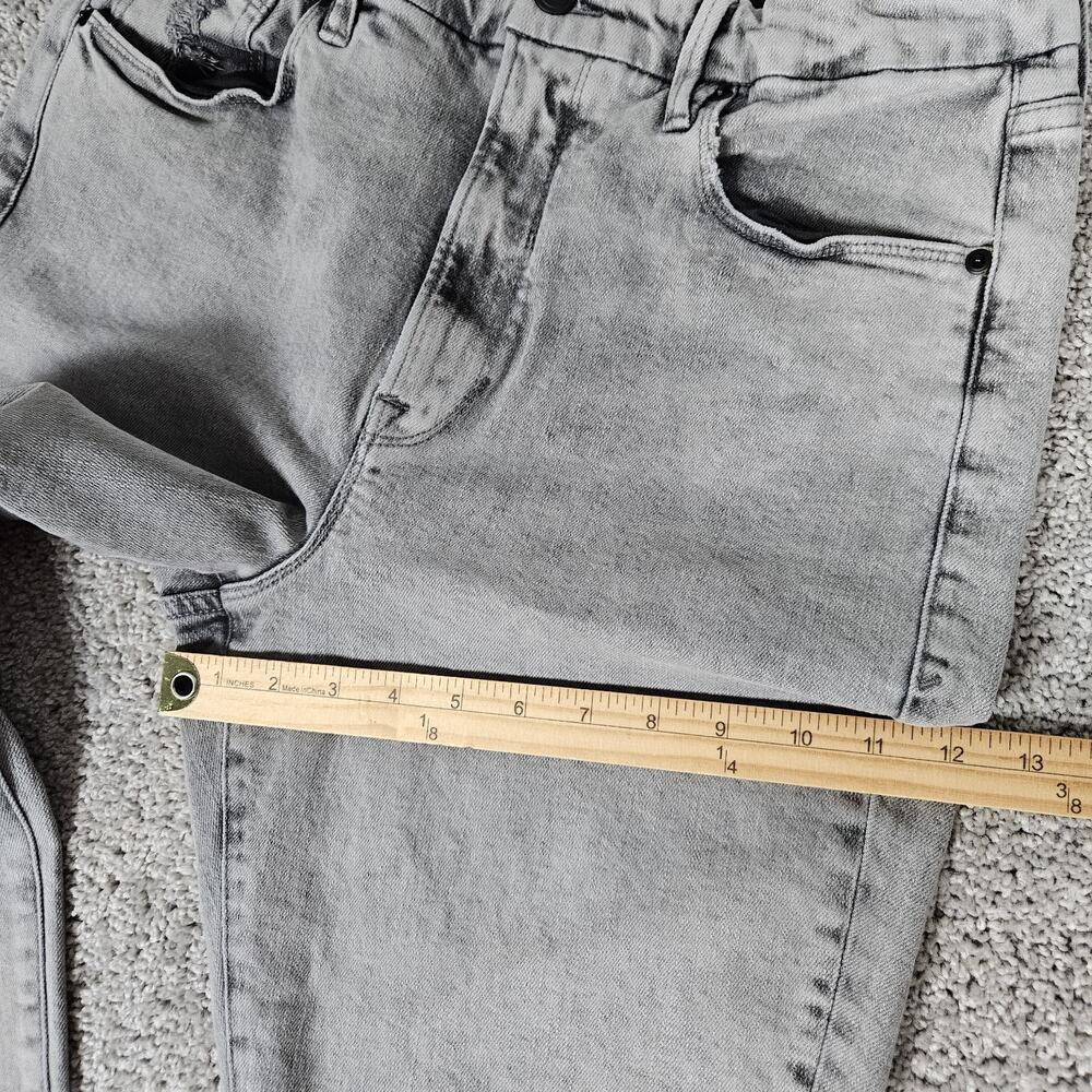 Good American Jeans Womens 15 Faded Black Good Classic Skinny Stretch Denim - Picture 10 of 11